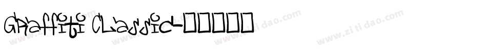 Graffiti Classic字体转换